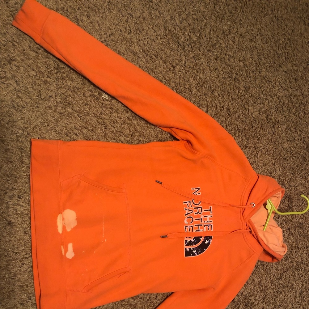 Women’s small pink North Face hoodie